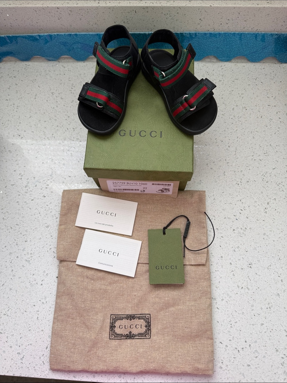 Gucci Toddlers Sandals